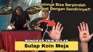 EXPOSED! The Secret of the Table Coin Magic Trick! The Coins Can Move Around❗❗