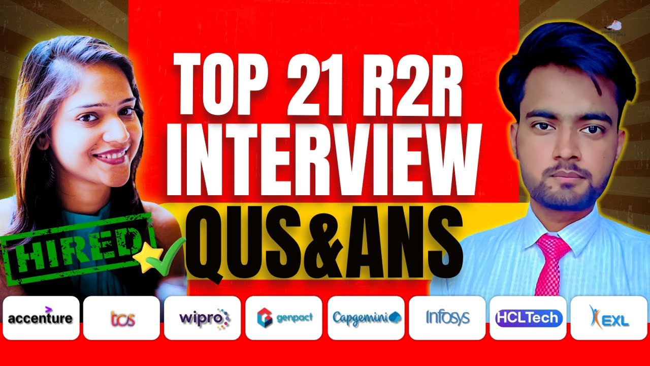 TOP 21 Record to Report Interview Questions and Answers | R2R Interview Preparation @CorporateWala