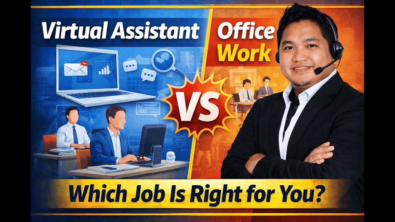 rewrite this title Virtual Assistant vs Office Work | Which Career Is Right for You? rewrite this title Virtual Assistant vs Office Work | Which Career Is Right for You?