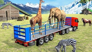 Zoo animal transport simulator - animal truck simulator - driving simulator - car games 動物園動物運輸模擬器 screenshot 2