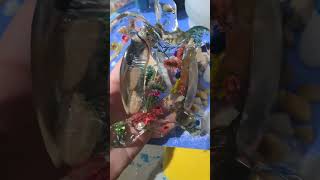 First Layer Of Dolphin Turtle Surprise Side By Side Comparison With Finished One