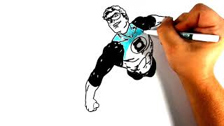 Whiteboard Redraw - Eps 001: GreenLantern