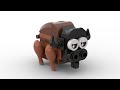 Moc lego bison speed build in 4k