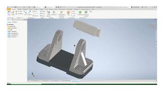 Inventor - Assembly Constraint Using Mid Plane