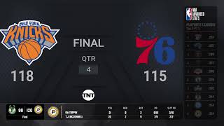 New York Knicks @ Philadelphia 76ers Game 6 | #NBAplayoffs presented by Google Pixel Live Scoreboard