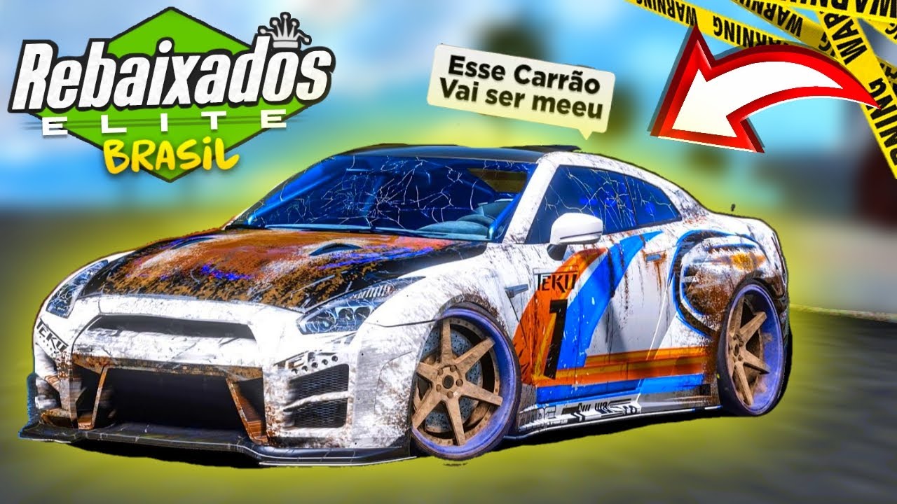 JOGANDO A NOVA ATUAIZAÇÃO DO REBAIXADOS ELITE BRASIL! PORSCHE 911 + TÚNEL 