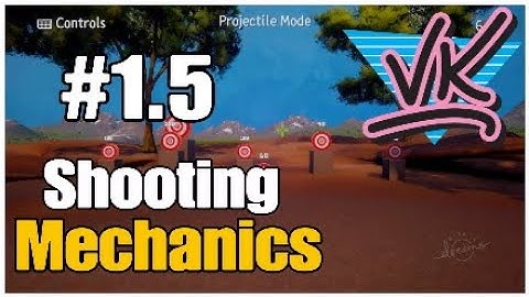 Inflicting Damage to Targets | Gyro Shooting Mechanics | Dreams PS4 Tutorial