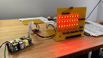Mark-8 Minicomputer Build - LED Register Display Board