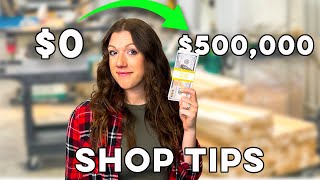 8 PROVEN Shop Tips to Make Money Woodworking