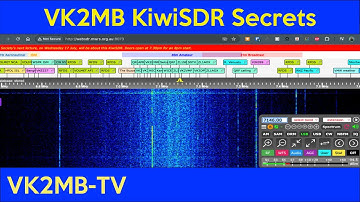 VK2MB KiwiSDR Secrets - Richard Murnane VK2SKY - Manly-Warringah Radio Society lecture