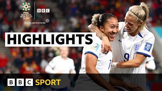 Highlights: James shines again as England thrash China | Fifa Women's World Cup image