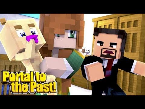 PORTAL TO THE PAST: MOM PUTS UP A BABY FOR ADOPTION?! w/Little Carly (Minecraft).