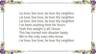 AWOLNATION - Lie Love Live Love Lyrics