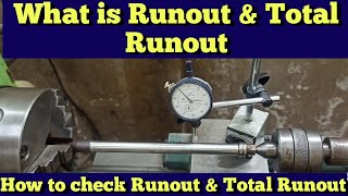 What is Runout & Total Runout , How to check and Difference Between Runout & Total Runout . screenshot 1