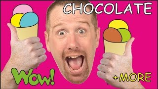 Chocolate Cake, Ice Cream + MORE English Short Stories for Children from Steve and Maggie | Wow