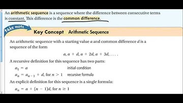 9-2 Arithmetic Sequences
