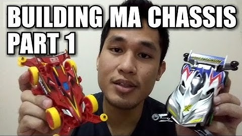 Building MA chassis Part 1【ミニ四駆】Tamiya Mini 4WD #2