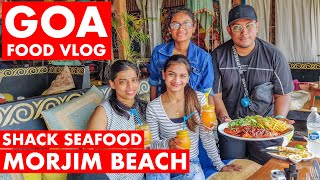 Morjim Beach | Goa Seafood | Goa Food Vlog | Goa Vlog | Cafe Morjim | Goa |