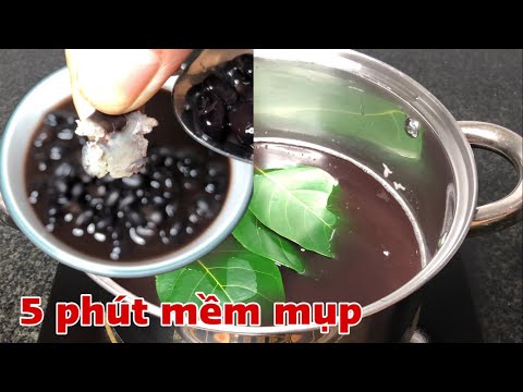 Video Tuyệt chiêu nấu đậu đen 5 phút mềm mụp . - youtube