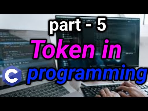 Token in c programming//c token//c language ka token//types of token