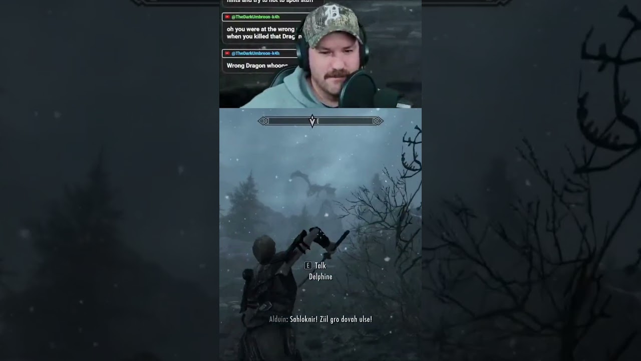 Стример убил не того дракона, но всё равно поймал другого!