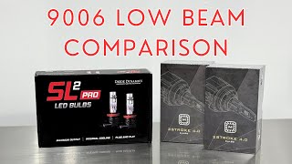 Diode Dynamics SL2 Pro vs Morimoto 2Stroke 4.0 - Low Beam LED Comparison