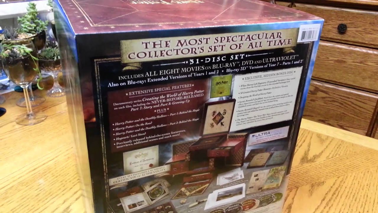 Harry Potter Wizard's Collection Boxset UNBOXING (part 1) YouTube