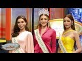 ‘วาเลนติน่า ฟลูแชร์’ Miss International Queen 2020 ควง รองทั้ง 2 พูดคุยหลังคว้าตำแหน่ง