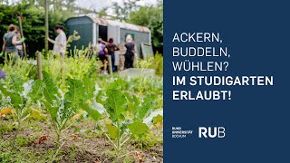 Nachhaltigkeit auf dem RUB-Campus: Gärtnern im Studigarten