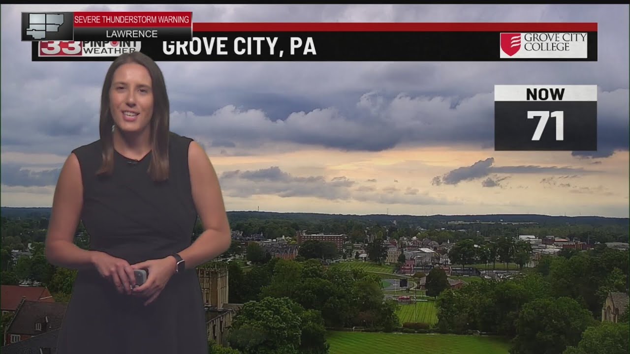 Cooler weekend ahead with showers possible Saturday - YouTube