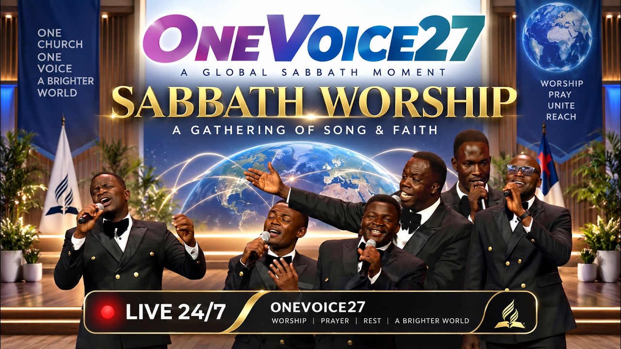 🔴 LIVE 24/7 ONEVOICE27 Sabbath Worship | SDA Christian Hymns, Prayer & Peaceful Rest