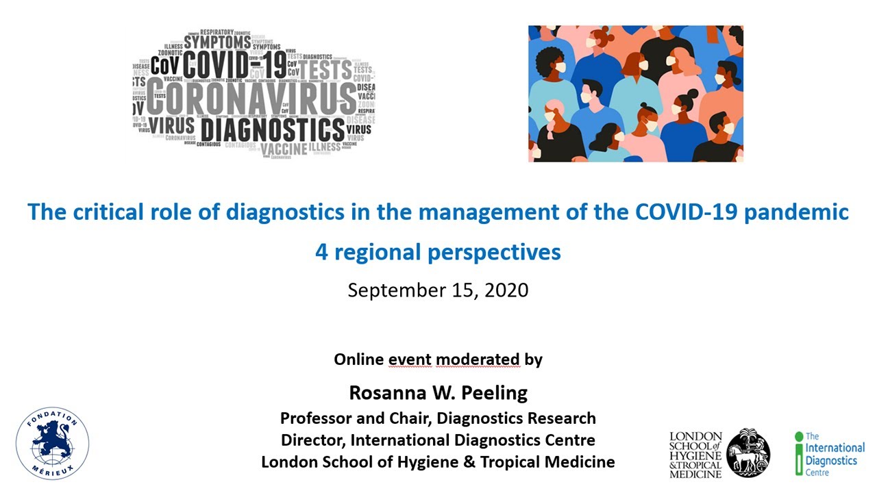 ACDx webinar focused on the critical role of diagnostics in the COVID-19 pandemic