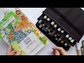 Урок  ландшафтного дизайна  с помощью набора SKETCHMARKER Landscape 36 set