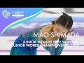 Mao Shimada JPA Junior Women Free Skating Tallinn 2026 Worldjfigure Mao Shimada JPA Junior Women Free Skating Tallinn 2026 Worldjfigure