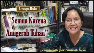 Renungan (Ulangan 8:18) | Pdt Tuty Z. Hutabarat, S.Th | 