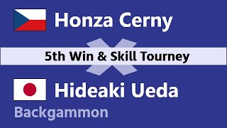 G1 Hideaki Ueda (takadaleft) vs. Honza Cerny (anezka) - Backgammon