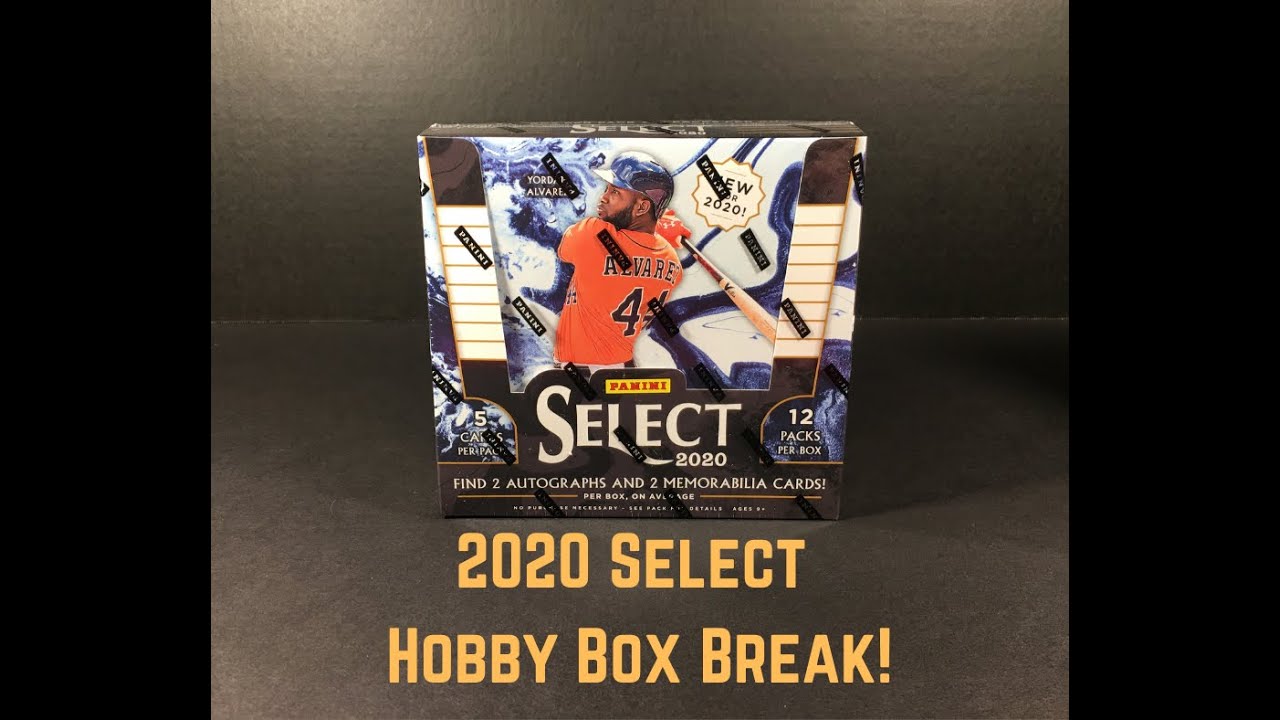 2020 Select Baseball Hobby Box Break w/ 4 Hits