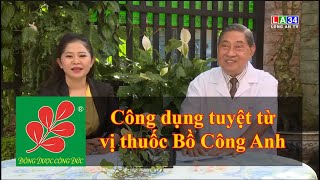 CÔNG DỤNG TUYỆT TỪ VỊ THUỐC BỒ CÔNG ANH - Lương Y Nguyễn Công Đức