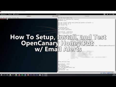 OpenCanary Honeypot Setup, Install, and Testing w/ Email Alerts