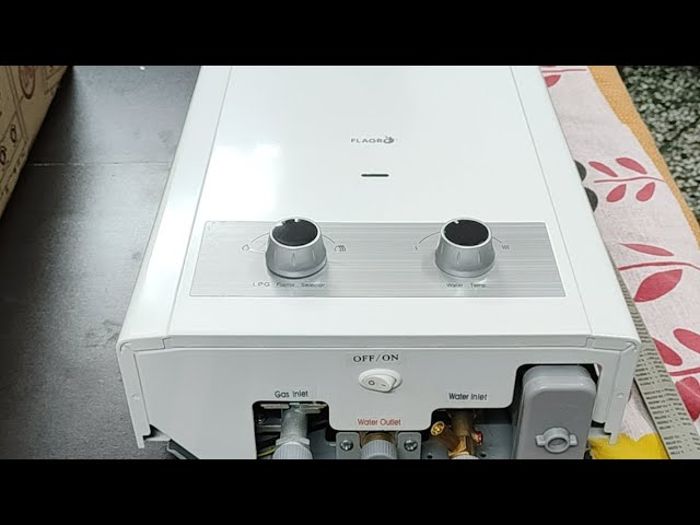 HAVELLS Flagro Gas Water Heater Lpg (White, 6 L) - YouTube