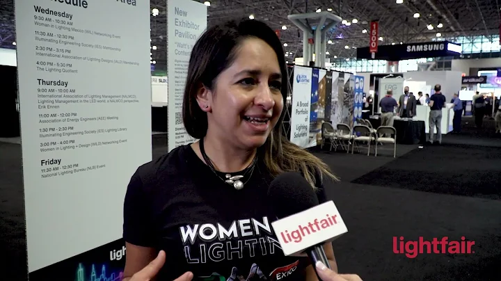 Magali Mendez, Women in Lighting is at LightFair 2...