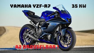 Yamaha YZFR7 / A2 gedrosselt 35kW / Wie performt das Bike mit Drossel ?
