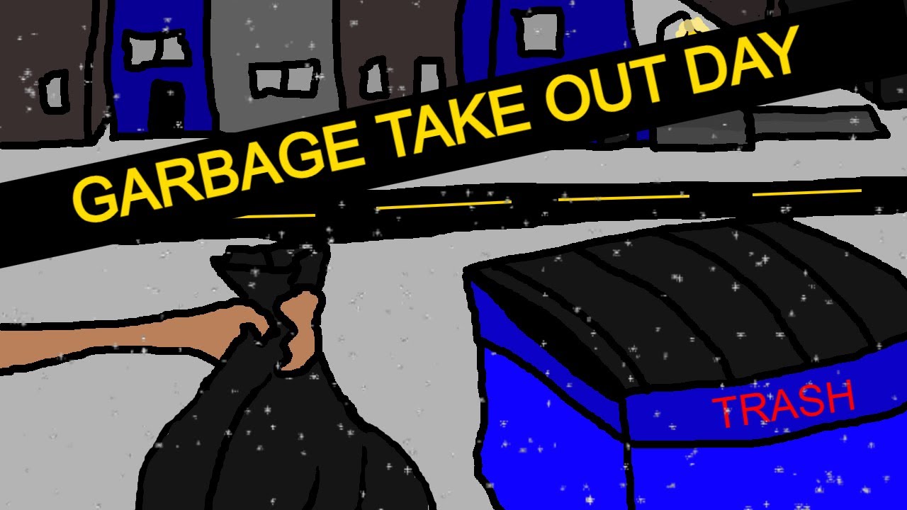 Garbage TAKE OUT Day - Playing ITCHIO with the Family