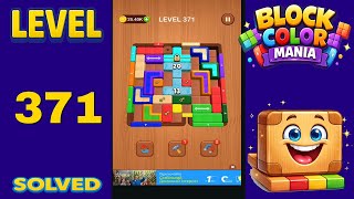 Block Color Mania – Level 371 | Fast & Clean Solution