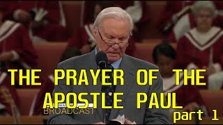 Jimmy Swaggart Preaching:  The Prayer Of The Apostle Paul (Part 1)  Sermon