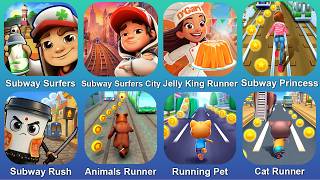 سابواي سيرفرز، سابواي سيرفرز سيتي، جيلي رانر، سابواي برينسيس، سابواي راش، أنيمالز رانر، كات ران screenshot 1