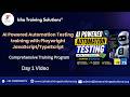 Playwright JS TS Demo video on 2ndJune 2026  Call WhatsApp us on +91 9133190573 to enroll