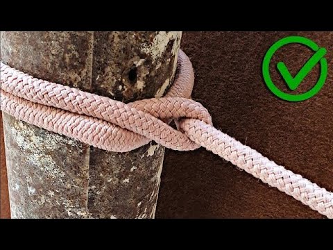 8 Simple And Practical Basic Knots ! You Need To Know - YouTube