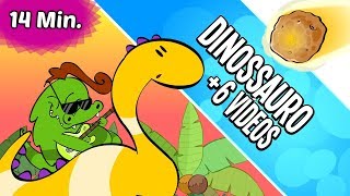DESENHO INFANTIL - Dinossauro + 6 músicas infantis animadas screenshot 3