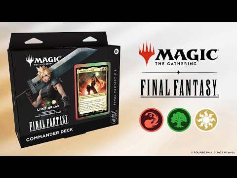 MTG×FF Commander Deck LIMIT BREAK Magic: The Gathering Final Fantasy Limit Break Commander